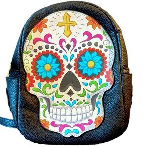 Sugar Skull Day of the Dead Backpack Sleepyville Critters Travel School College